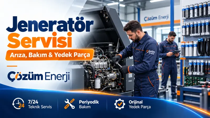 Malatya Jeneratör Servisi: Arıza, Bakım ve Yedek Parça Çözümleri