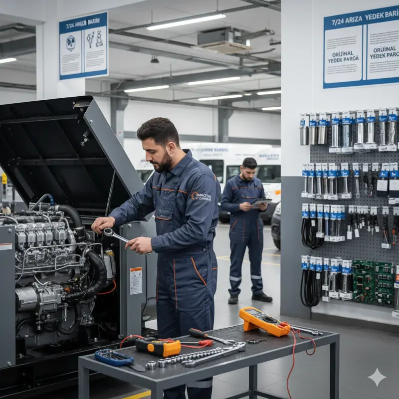 Malatya Jeneratör Servisi: Arıza, Bakım ve Yedek Parça Çözümleri